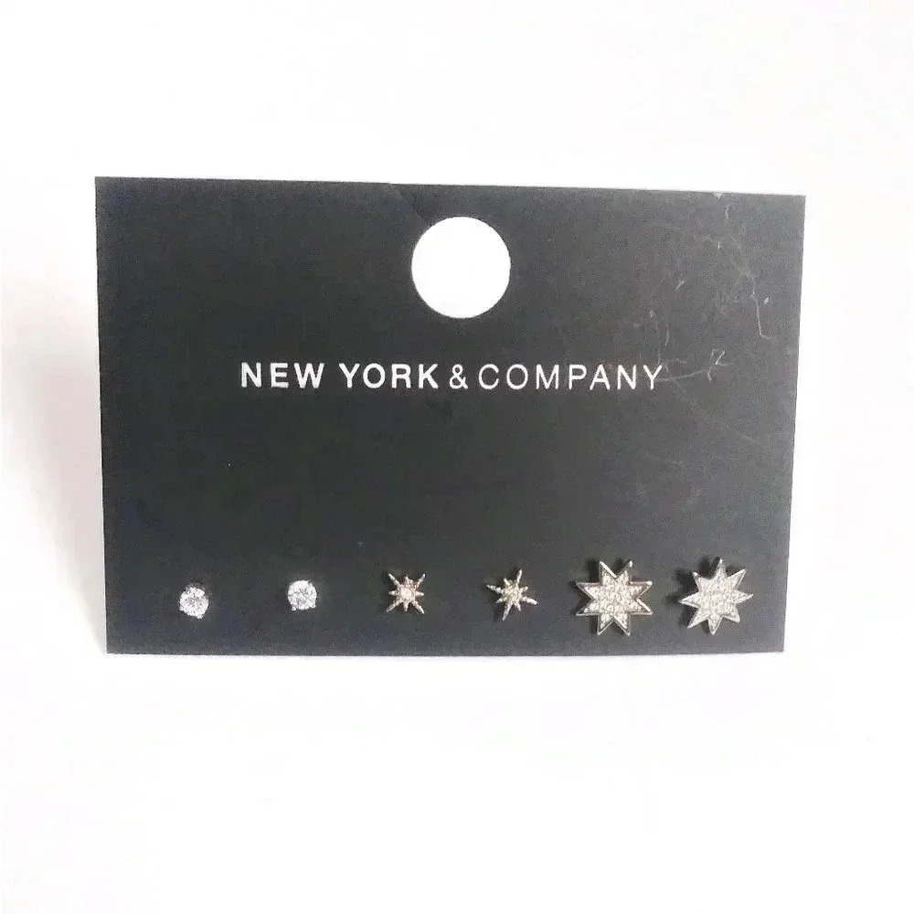 New York & Company Set of 3‎ Earrings NEW